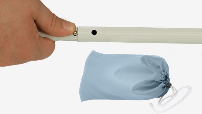 Преграда за легло Reer - Sleep'n Keep, 150 cm, XL, синя