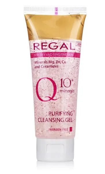Почистващ гел за лице Q10+ Minerals, 100 ml