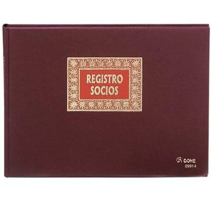 Регистрационна книга на членовете DOHE 09914 Бургундия A4