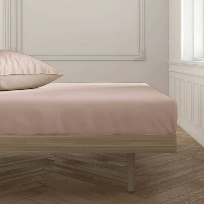 Регулируем чаршаф с ластик Happy Home Mix Colors Nude 90