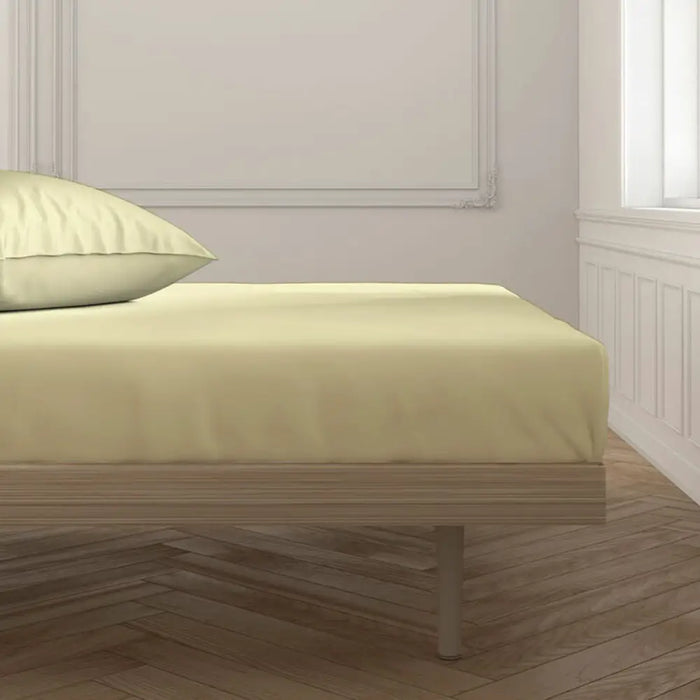Регулируем чаршаф с ластик Happy Home Mix Colors Жълт 120