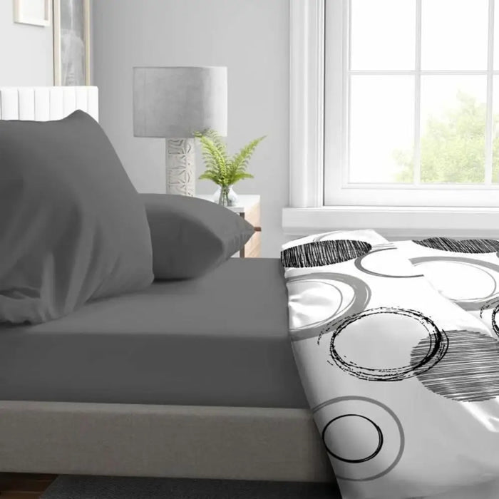 Регулируем чаршаф с ластик HOME LINGE PASSION HP71774 Сив