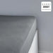 Регулируем чаршаф с ластик TODAY Jersey Светло сив 160 x