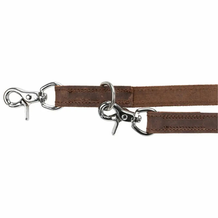 Регулируем повод за куче Trixie Rustic Тъмно сив 2 m L/XL