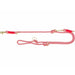 Регулируем повод за куче Trixie Soft Rope Червен Сметана XS