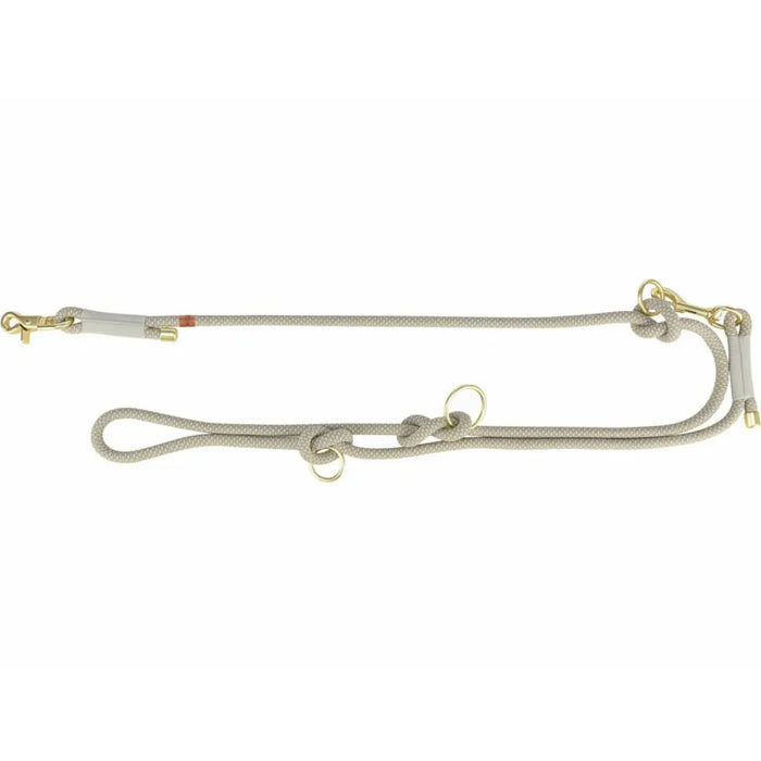 Регулируем повод за куче Trixie Soft Rope Сив Светло сив L
