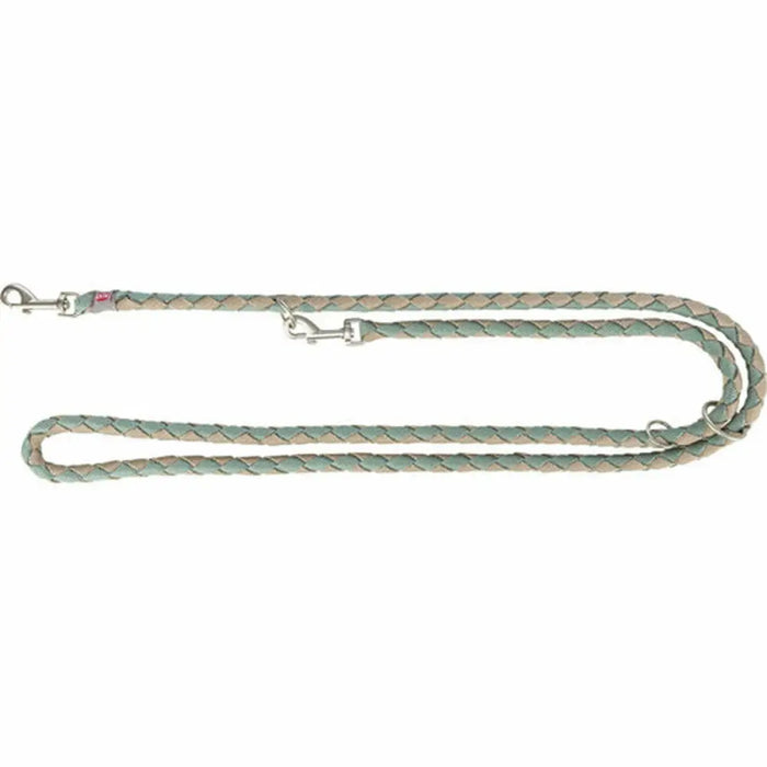 Регулируем повод за куче Trixie Зелен От пясък S/M 2 m