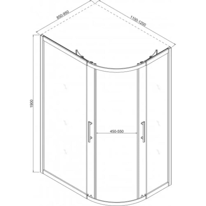 РЕГУЛИРУЕМА ДУШ КАБИНА 787/31 IC