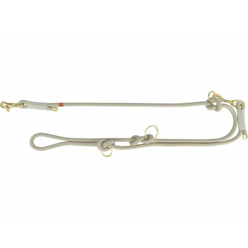 Регулируем повод за куче Trixie Soft Rope Сив Светло сив S