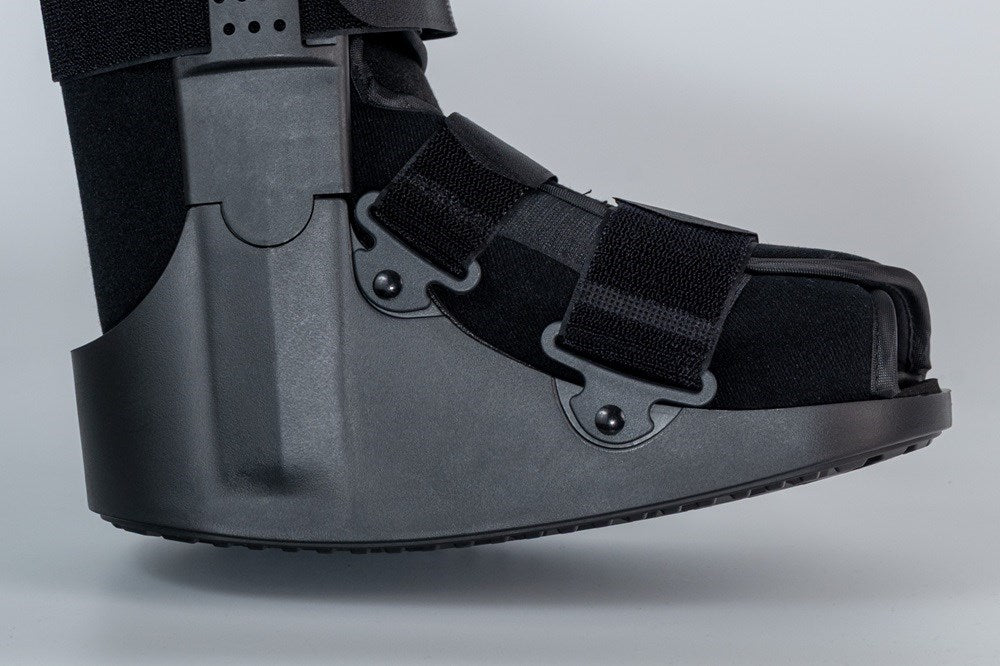 Дълга ортеза за глезен и стъпало "AIR WALKER BASIC" O-1182/M REHAFUND, черна