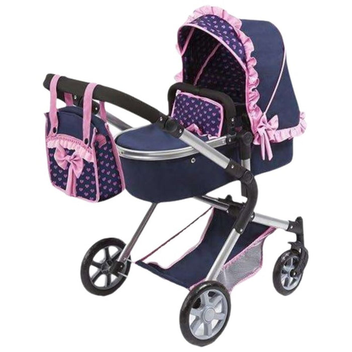 Количка за Кукли Reig Combi 62 cm 82 x 79 x 38,5 cm Морско син