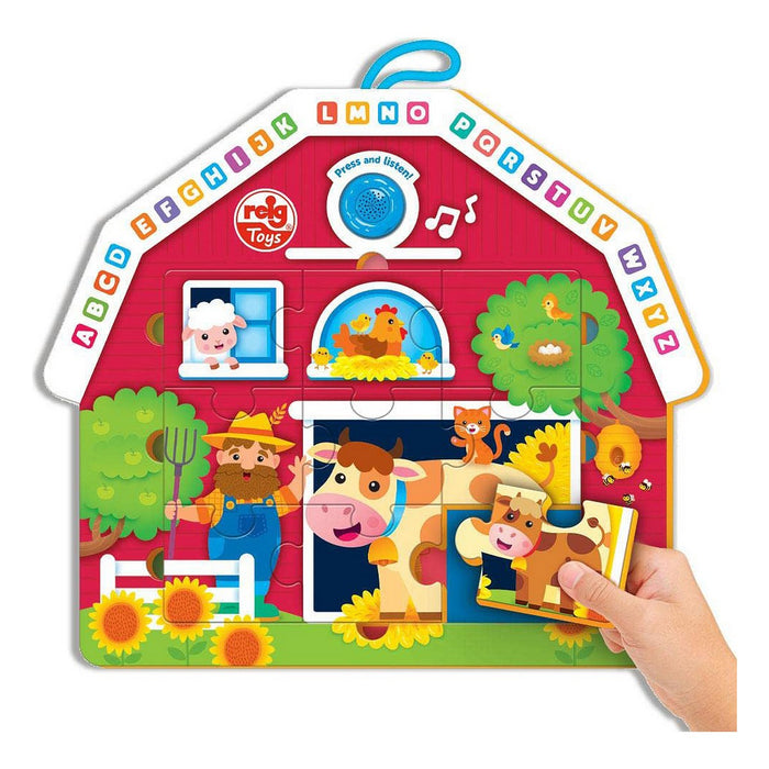 Пъзел Reig Merry Farmhouse 9 Части Музикален