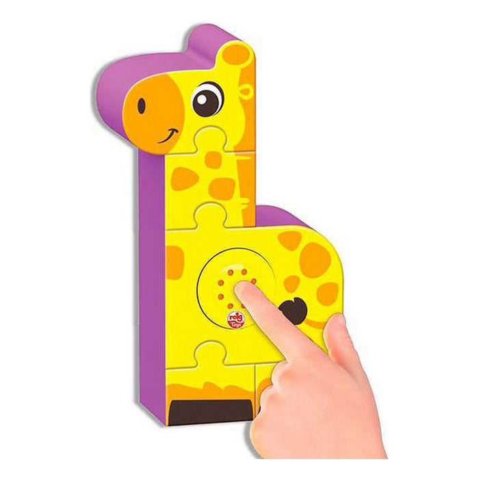 Детски Пъзел Reig Zoo Blocks 22 Части