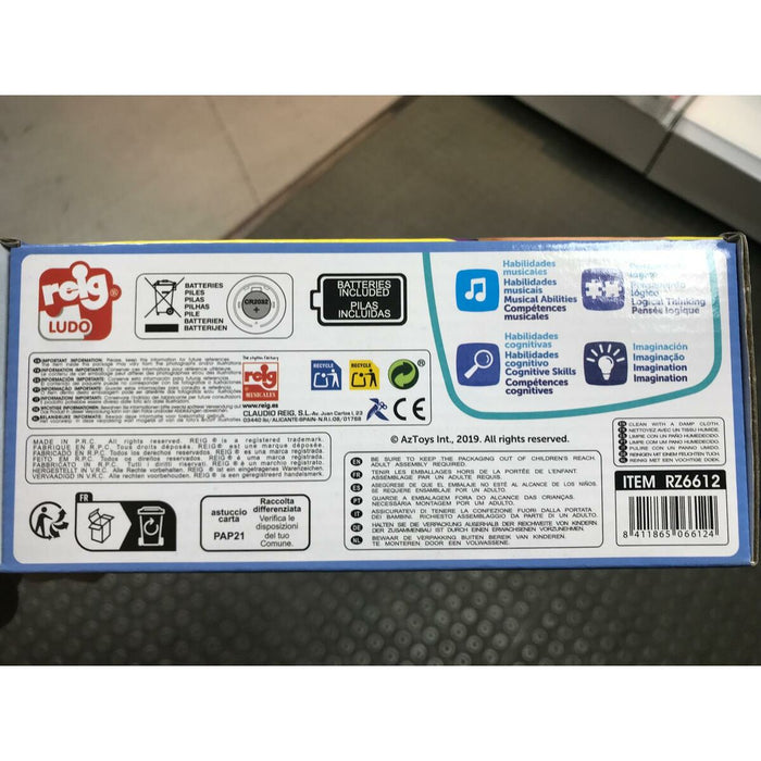 Детски Пъзел Reig Flash Cards Животни Ферма