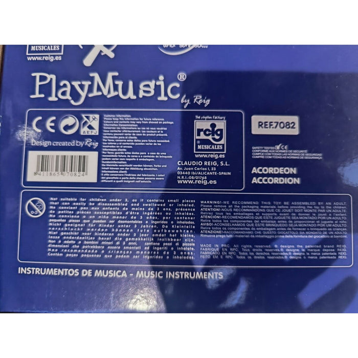 Акордеон Reig Червен Детски