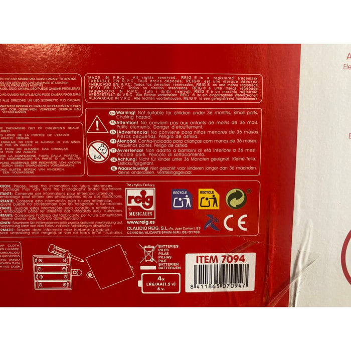 Пиано Reig Детски Червен