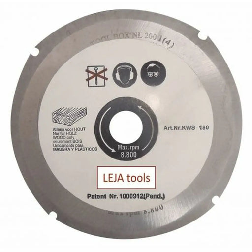 Режещ фрезов диск за ъглошлайфи LEJA Tools 180 mm 22,2 mm