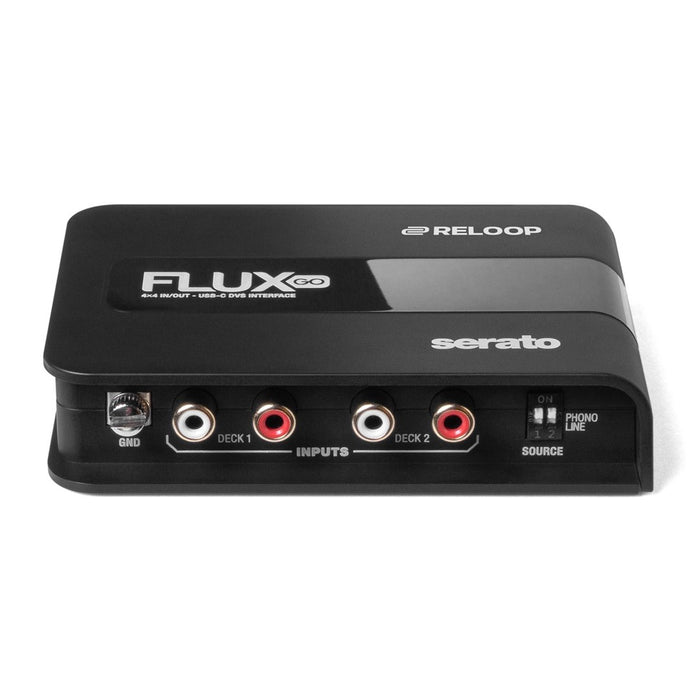Reloop Flux Go – Аудио интерфейс за DJ USB-C