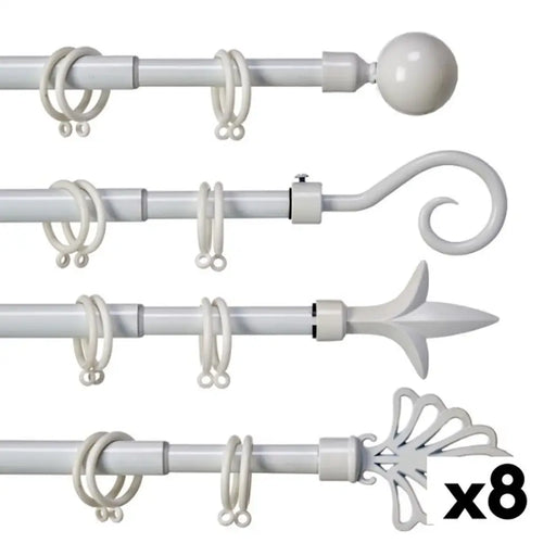 Релса за завеса Gift Decor Разтяга 170 - 320 cm (8 броя)