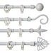 Релса за завеса Gift Decor Разтяга 170 - 320 cm (8 броя)