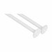Релса за завеса Berilo B0769L B0769L Бял Алуминий 80 cm 5,5