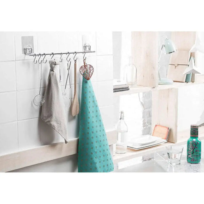 РЕЛСА MAGIC ЗА ЗАЛЕПВАНЕ KITCHEN 8 КУКИ COMPACTOR