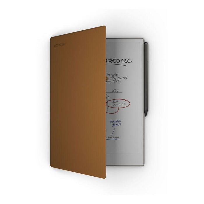 Таблет reMarkable Paper Pro 11.8" в комплект с Marker plus и Калъф Premium Brown Leather Book Folio