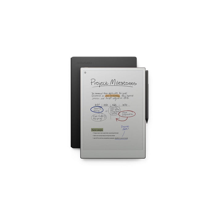 Таблет reMarkable Paper Pro 11.8" в комплект с Marker plus и Калъф Premium Brown Leather Book Folio