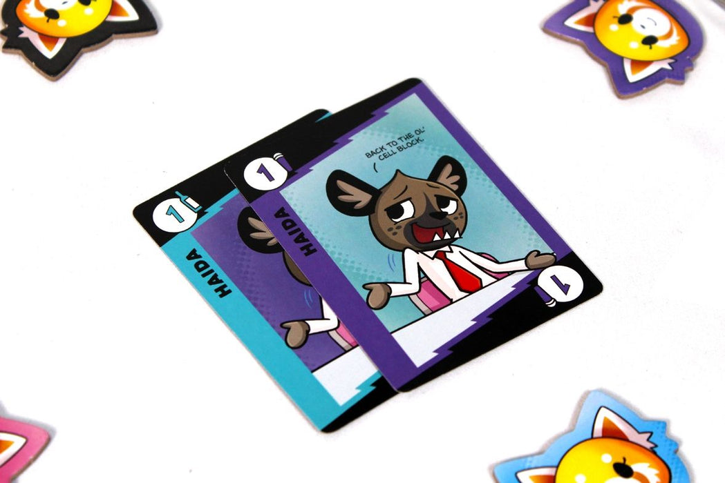 Настолна игра с карти Aggretsuko: Work/Rage Balance - Парти