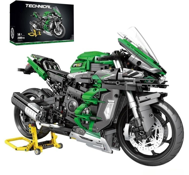 Конструктор Reobrix - Kawasaki Ninja H2 SX SE, 2088 части