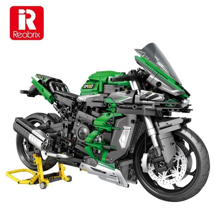 Конструктор Reobrix - Kawasaki Ninja H2 SX SE, 2088 части