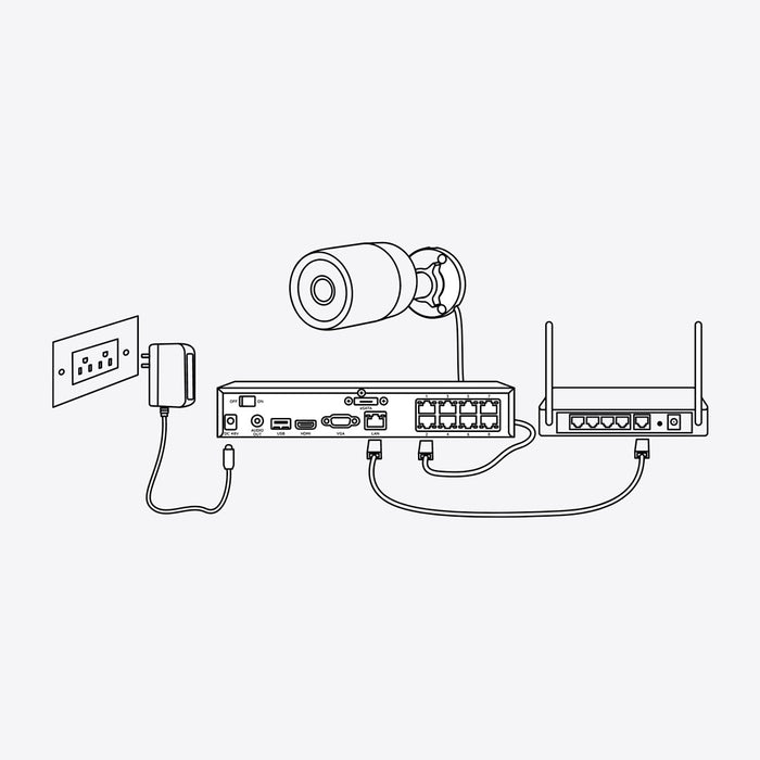 Reolink P430 - 4K външна камера, PoE, 5X оптично увеличение, разпознаване на човек/превозно средство/животно, цветно нощно виждане