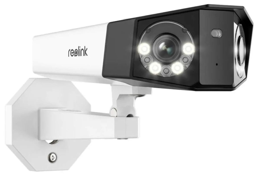 Reolink DUO Series P757 16MP IP охранителна камера с двоен обектив, бяла
