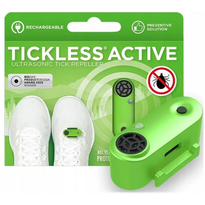 РЕПЕЛЕНТ ПРОТИВОКЪРЛЕЖИ ЗА ЧОВЕКА TICKLESS ACTIVE GREEN