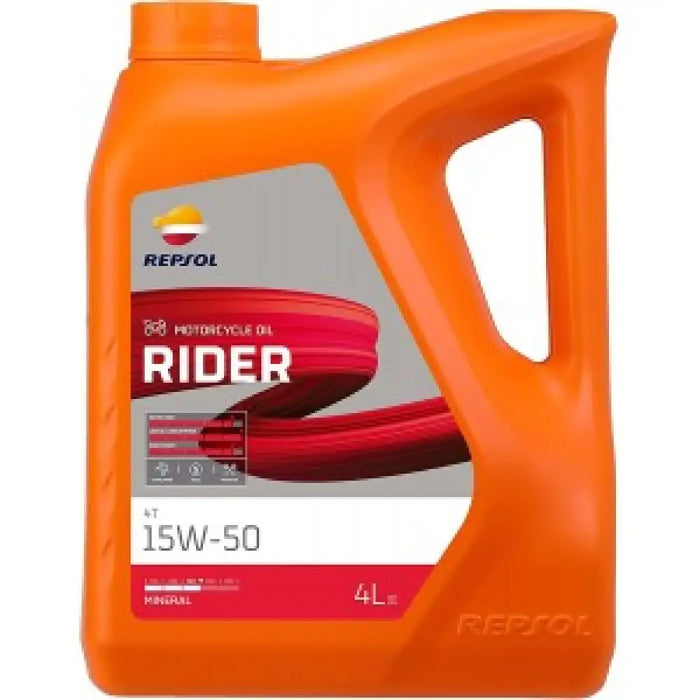 REPSOL RIDER 4T 15W-50 4L Moto
