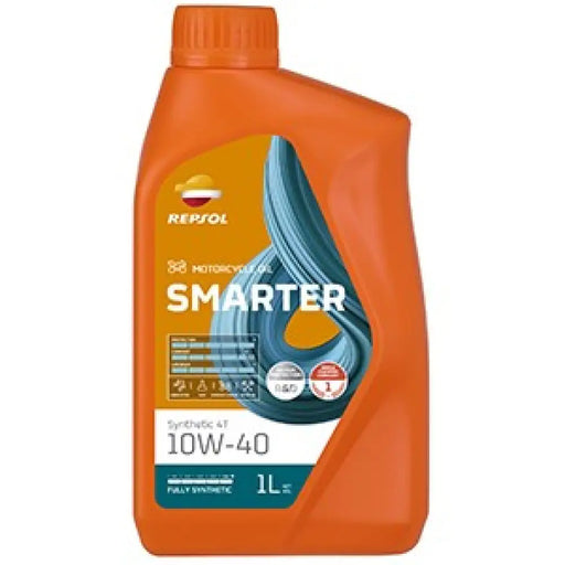 REPSOL SMARTER SYNTHETIC 4T 10W-40 1L Moto