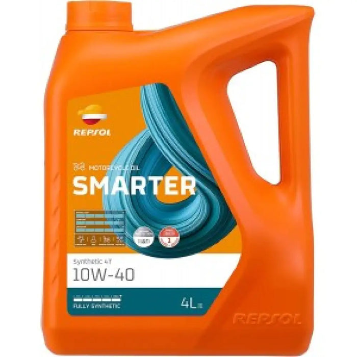 REPSOL SMARTER SYNTHETIC 4T 10W-40 4L Moto