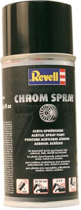 Акрилна боя Revell - Спрей Хром (150 ml)