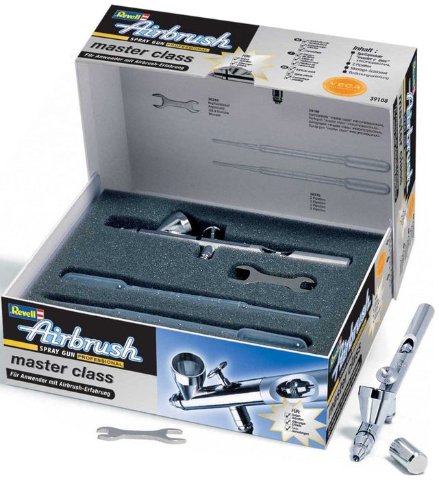 Професионален комплект аерограф за боядисване Revell - Airbrush Spray Gun Professional Master Class