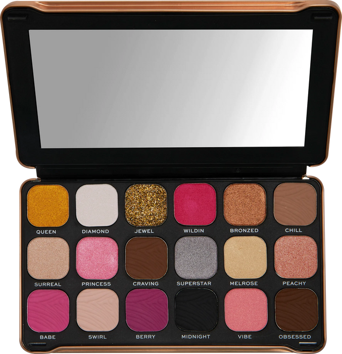 Палитра сенки за очи Forever Flawless - Bare Pink, 36 g
