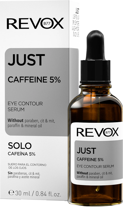 Околоочен серум Just с кофеин 5%, 30 ml
