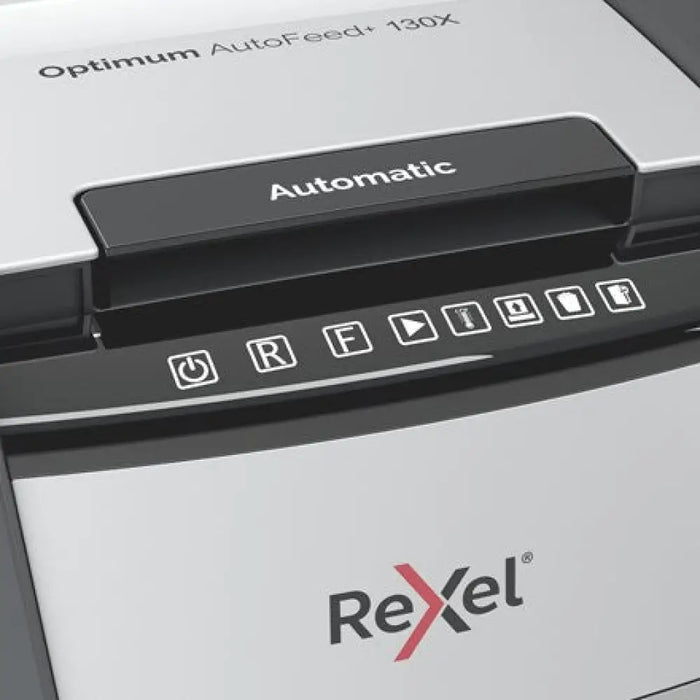 Rexel Optimum AutoFeed + 130X шредер за хартия Кръстосано