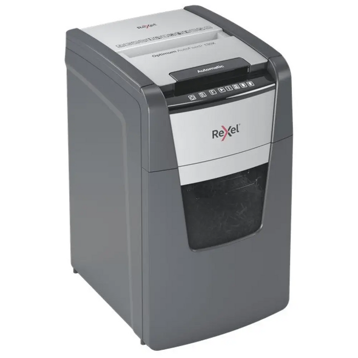 Rexel Optimum AutoFeed + 130X шредер за хартия Кръстосано