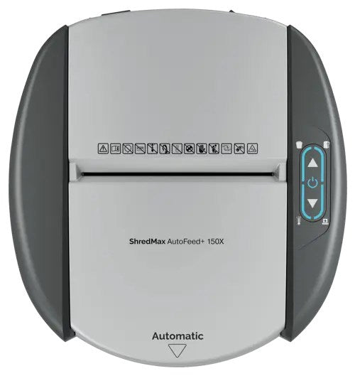 Шредер за хартия Rexel ShredMax AutoFeed+ 150X, P4, 150 листа, кошче за боклук 15 литра
