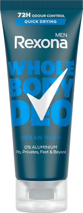 Дезодорант-крем за мъже Whole Body Ocean Rush, 75 ml