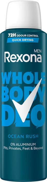 Дезодорант за мъже Whole Body Ocean Rush, 150 ml
