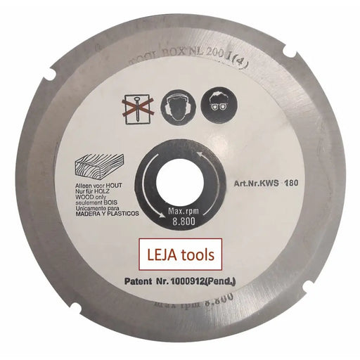 Режещ фрезов диск за ъглошлайфи LEJA Tools 180 mm 22,2 mm