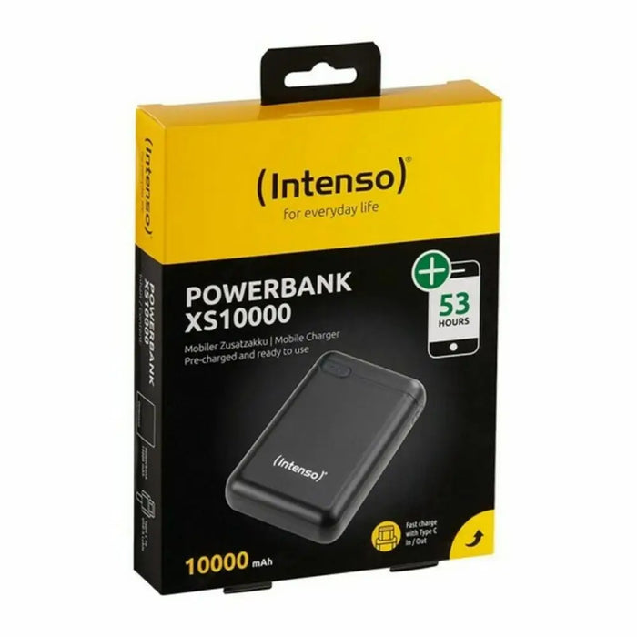 Резервна батерия INTENSO XS10000 Черен 10000 mAh