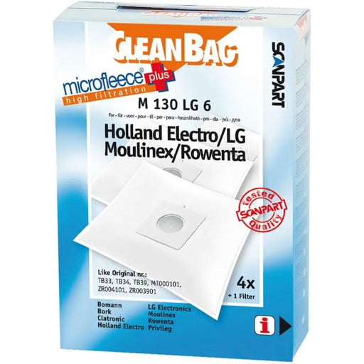 Резервни Торбички за Прахосмукачка Scanpart M 130 LG 6 LG