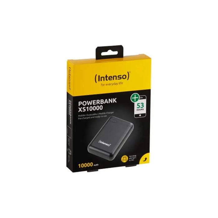 Резервна батерия INTENSO XS10000 Черен 10000 mAh